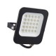 Saxby-107633 - Guard - Outdoor LED Black Floodlight 20W