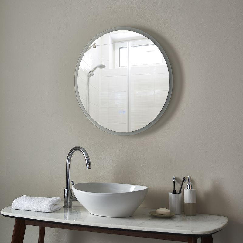 Saxby-108280 - Eclipse - Bathroom CCT Mirror - Defogging Function 60 cm