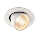 Saxby-108288 - Axial CCT - Adjustable Matt White CCT Recessed Downlight 10.5W