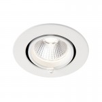Axial CCT - Adjustable Matt White CCT Recessed Downlight 15W Axial CCT - Adjustable Matt White CCT Recessed Downlight 15W