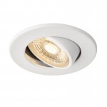 ShieldECO - Adjustable Matt White CCT Recessed Downlight