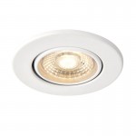 ShieldECO - Adjustable Matt White CCT Recessed Downlight