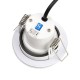 Saxby-108294 - ShieldECO - Adjustable Matt White CCT Recessed Downlight