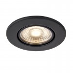 ShieldECO - Adjustable Matt Black CCT Recessed Downlight