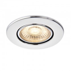 ShieldECO - Adjustable Chrome CCT Recessed Downlight ShieldECO - Adjustable Chrome CCT Recessed Downlight