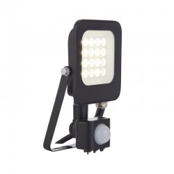 Guard - Outdoor LED Black Floodlight with Sensor 10W Guard - Outdoor LED Black Floodlight with Sensor 10W