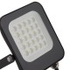 Saxby-108673 - Guard - Outdoor LED Black Floodlight with Sensor 20W