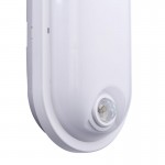Pillo PIR - White Oval CCT Bulkhead with Sensor Pillo PIR - White Oval CCT Bulkhead with Sensor