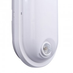 Pillo PIR - White Oval CCT Bulkhead with Sensor Pillo PIR - White Oval CCT Bulkhead with Sensor