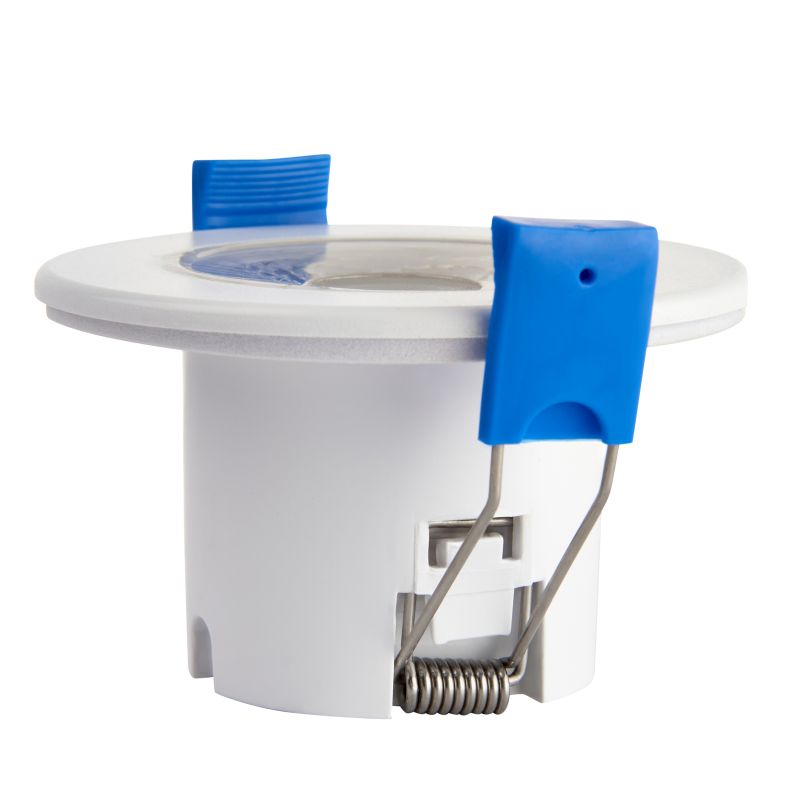 Saxby-108763 - Shield LITE - Bathroom White CCT Recessed Downlight