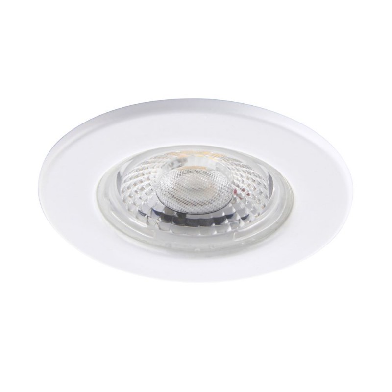 Saxby-109804 - ShieldECO - IP65 White CCT Recessed Downlight Ø 8.2 cm