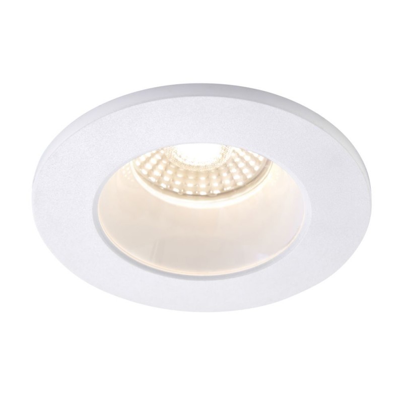 Saxby-112541 - ShieldPRO Anti-Glare - IP65 White CCT Recessed Downlight Ø 9.4 cm