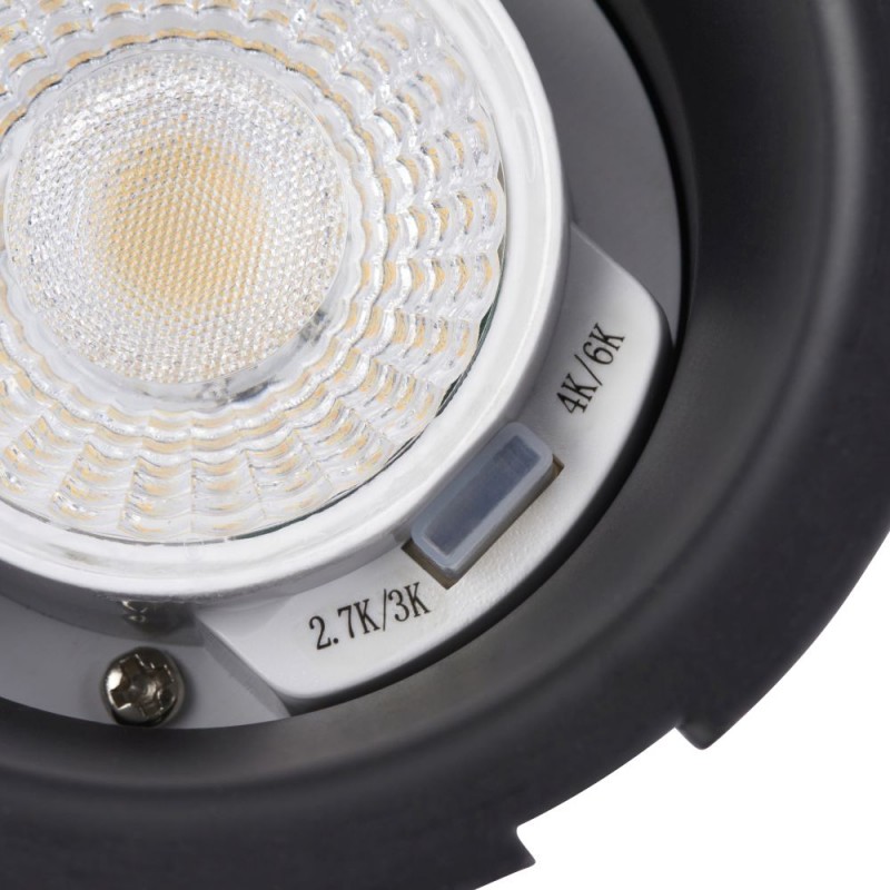 Saxby-112541 - ShieldPRO Anti-Glare - IP65 White CCT Recessed Downlight Ø 9.4 cm