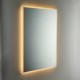 Saxby-118623 - Lustro - Bathroom CCT Rectangular Mirror