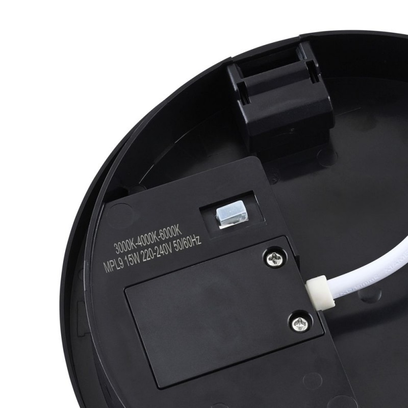 Saxby-118828 - Rond - Black & White Circular CCT Bulkhead