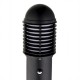 Saxby-119100 - Louvre - Outdoor Matt Black PIR Bollard