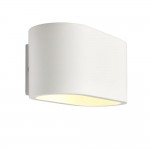 Visus - White Plaster Up&Down Wall Lamp