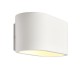 Saxby-119104 - Visus - White Plaster Up&Down Wall Lamp