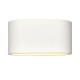 Saxby-119104 - Visus - White Plaster Up&Down Wall Lamp