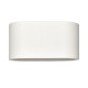 Saxby-119104 - Visus - White Plaster Up&Down Wall Lamp