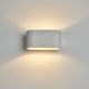 Saxby-119104 - Visus - White Plaster Up&Down Wall Lamp