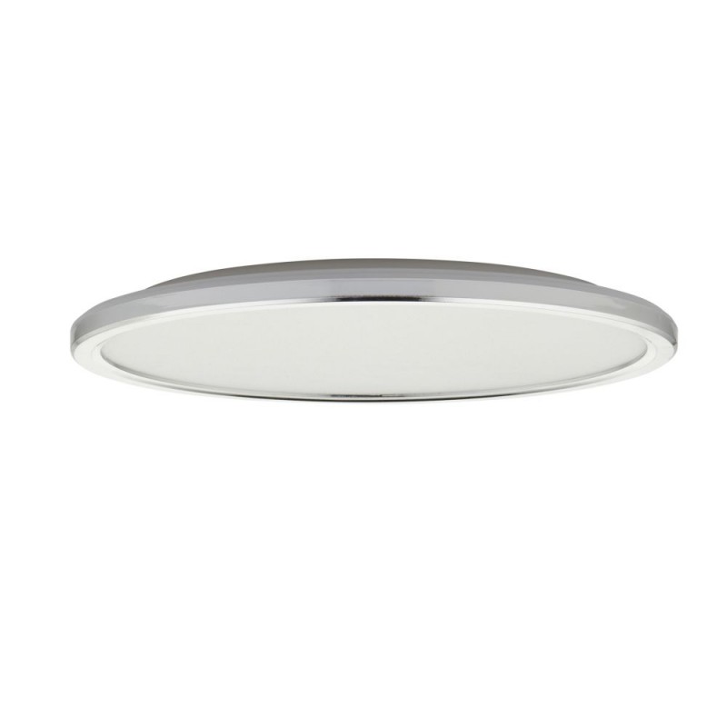 Saxby-120333 - Ceto - Chrome CCT Flush IP54
