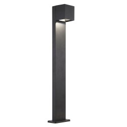 Glover - LED Matt Black CCT Bollard IP65