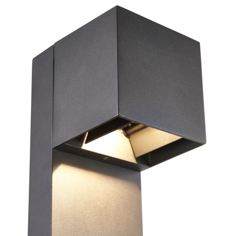 Saxby-120349 - Glover - LED Matt Black CCT Bollard IP65