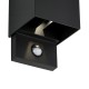 Saxby-120810 - Glover - LED Black Up&Down CCT Wall Lamp with PIR/Photocell Sensor