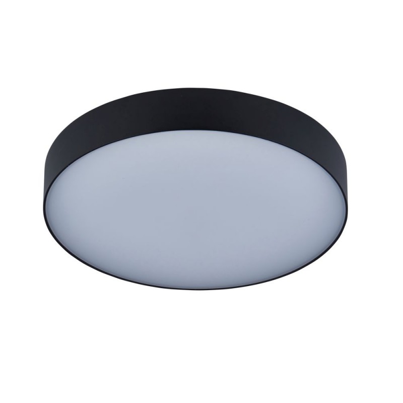 Saxby-120962 - Ollo - Black CCT Multi Wattage Flush IP65