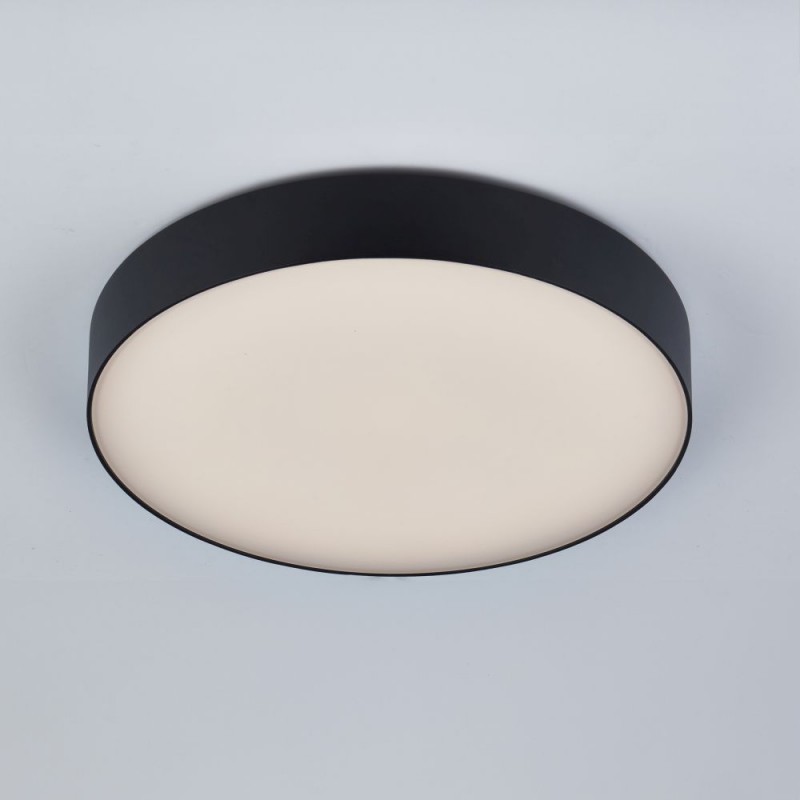 Saxby-120962 - Ollo - Black CCT Multi Wattage Flush IP65