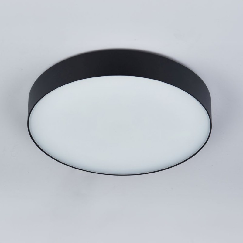 Saxby-120962 - Ollo - Black CCT Multi Wattage Flush IP65