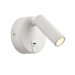 Lumos Mini - White LED Wall Lamp with C Port