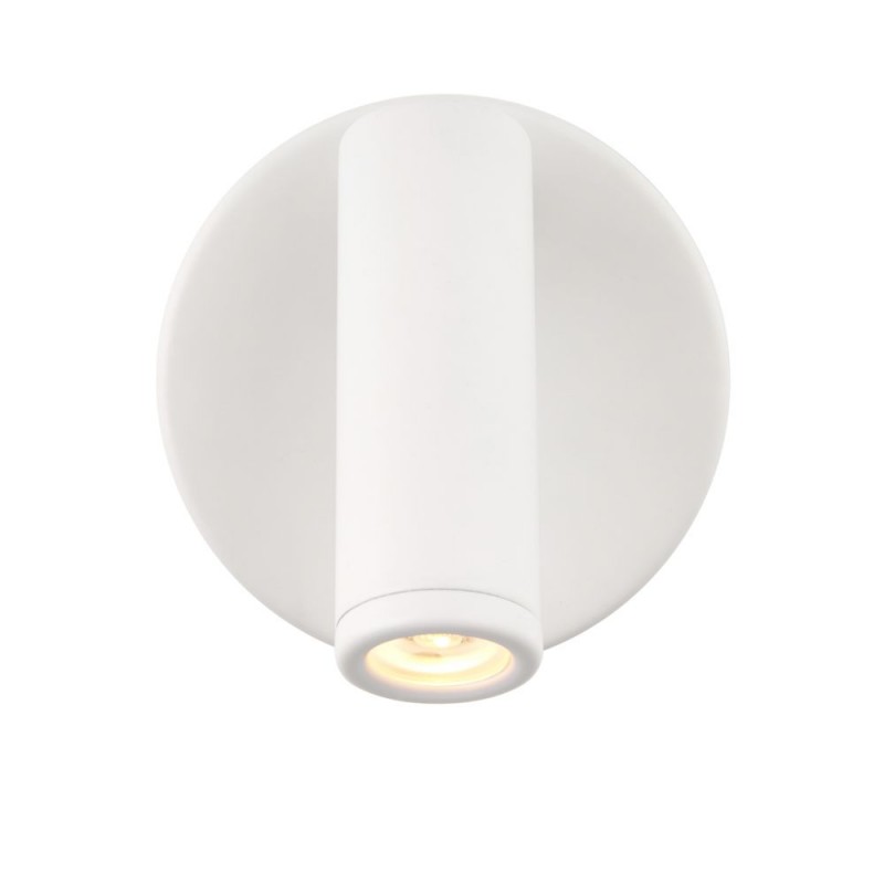 Saxby-120967 - Lumos Mini - White LED Wall Lamp with C Port
