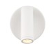 Saxby-120967 - Lumos Mini - White LED Wall Lamp with C Port