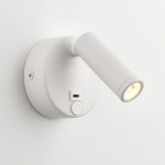 Lumos Mini - White LED Wall Lamp with C Port