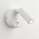 Saxby-120967 - Lumos Mini - White LED Wall Lamp with C Port