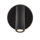Saxby-120968 - Lumos Mini - Black LED Wall Lamp with C Port