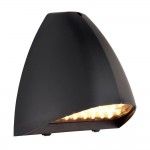 Forge XL - Matt Black CCT Wall Lamp with Multi-wattage Switch