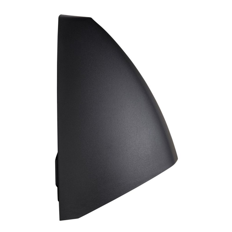 Saxby-121023 - Forge XL - Matt Black CCT Wall Lamp with Multi-wattage Switch