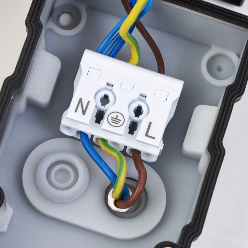 Saxby-121027 - Scope - Stainless Steel Wall Lamp with PIR/Photocell Sensor IP65