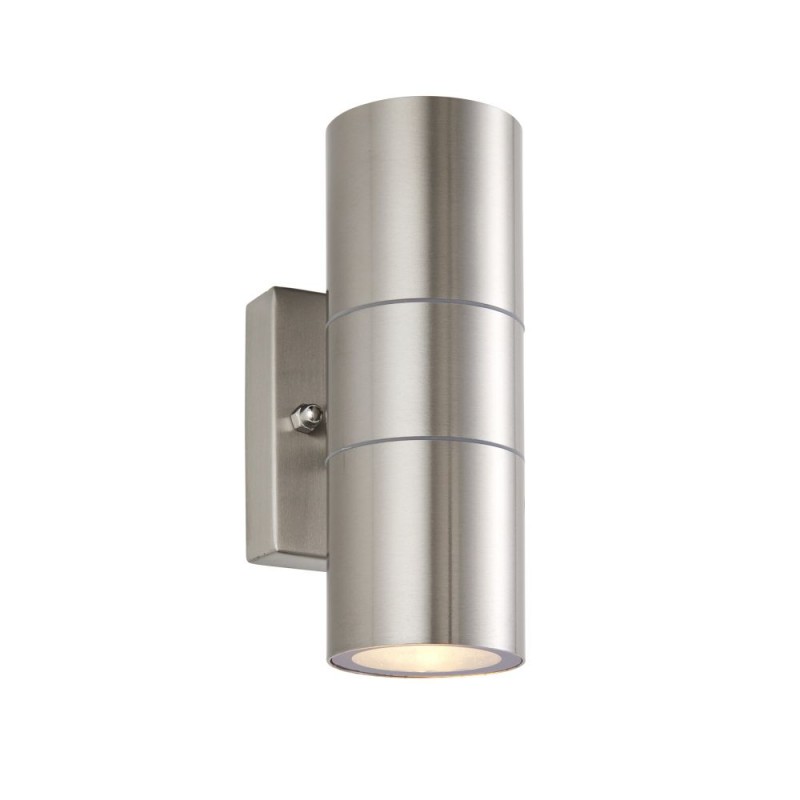 Saxby-121028 - Scope - Stainless Steel Up & Down Wall Lamp IP65