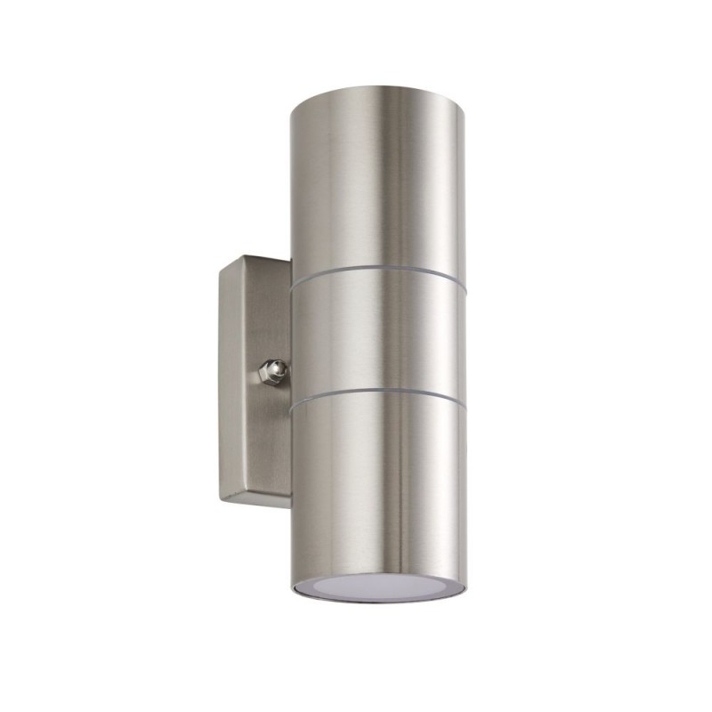 Saxby-121028 - Scope - Stainless Steel Up & Down Wall Lamp IP65