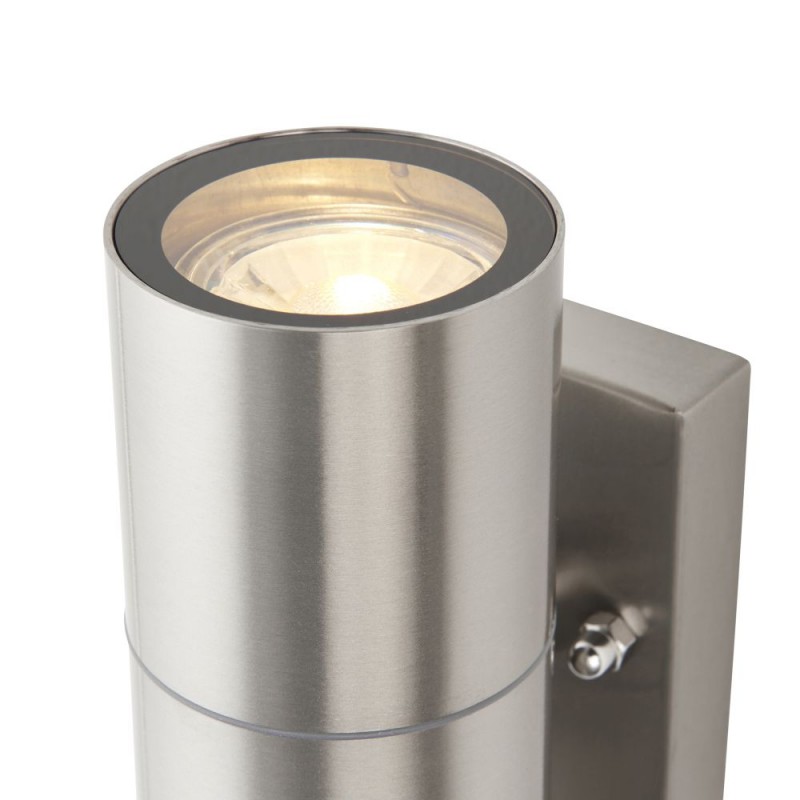 Saxby-121028 - Scope - Stainless Steel Up & Down Wall Lamp IP65