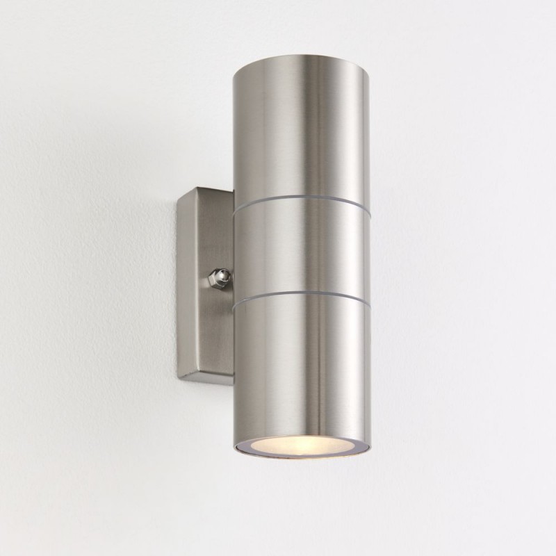 Saxby-121028 - Scope - Stainless Steel Up & Down Wall Lamp IP65