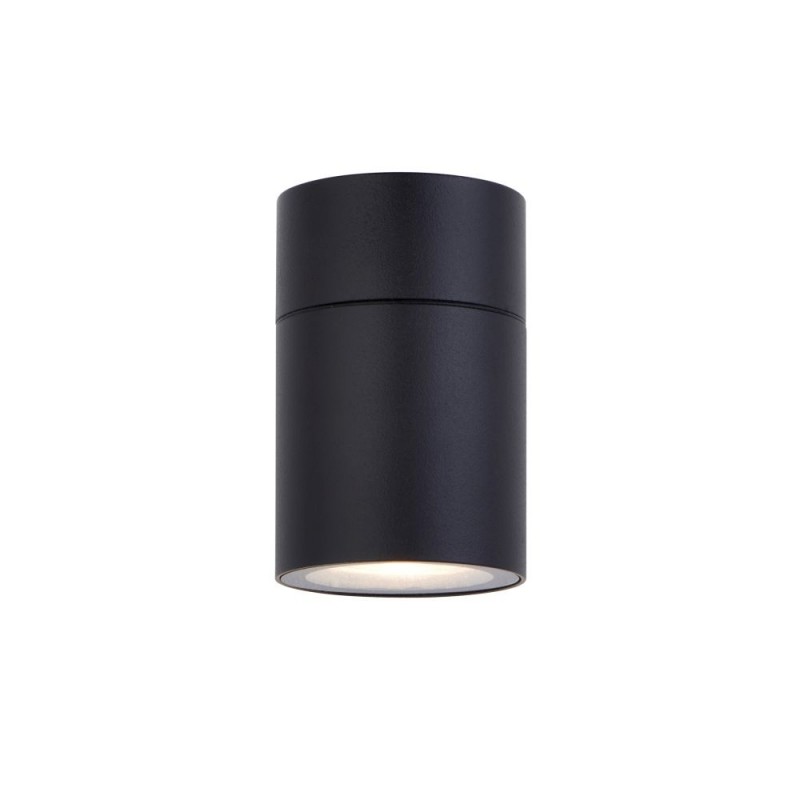 Saxby-121030 - Scope - Matt Black Wall Lamp IP65