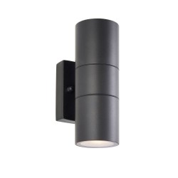Scope - Matt Black Up & Down Wall Lamp IP65