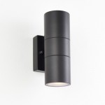 Scope - Matt Black Up & Down Wall Lamp IP65