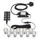 Saxby-13889 - Ikon - Set of 10 CCT Decking Lights ∅3.5