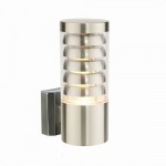 Tango - Brushed Stainless Steel Uplight Wall Lamp